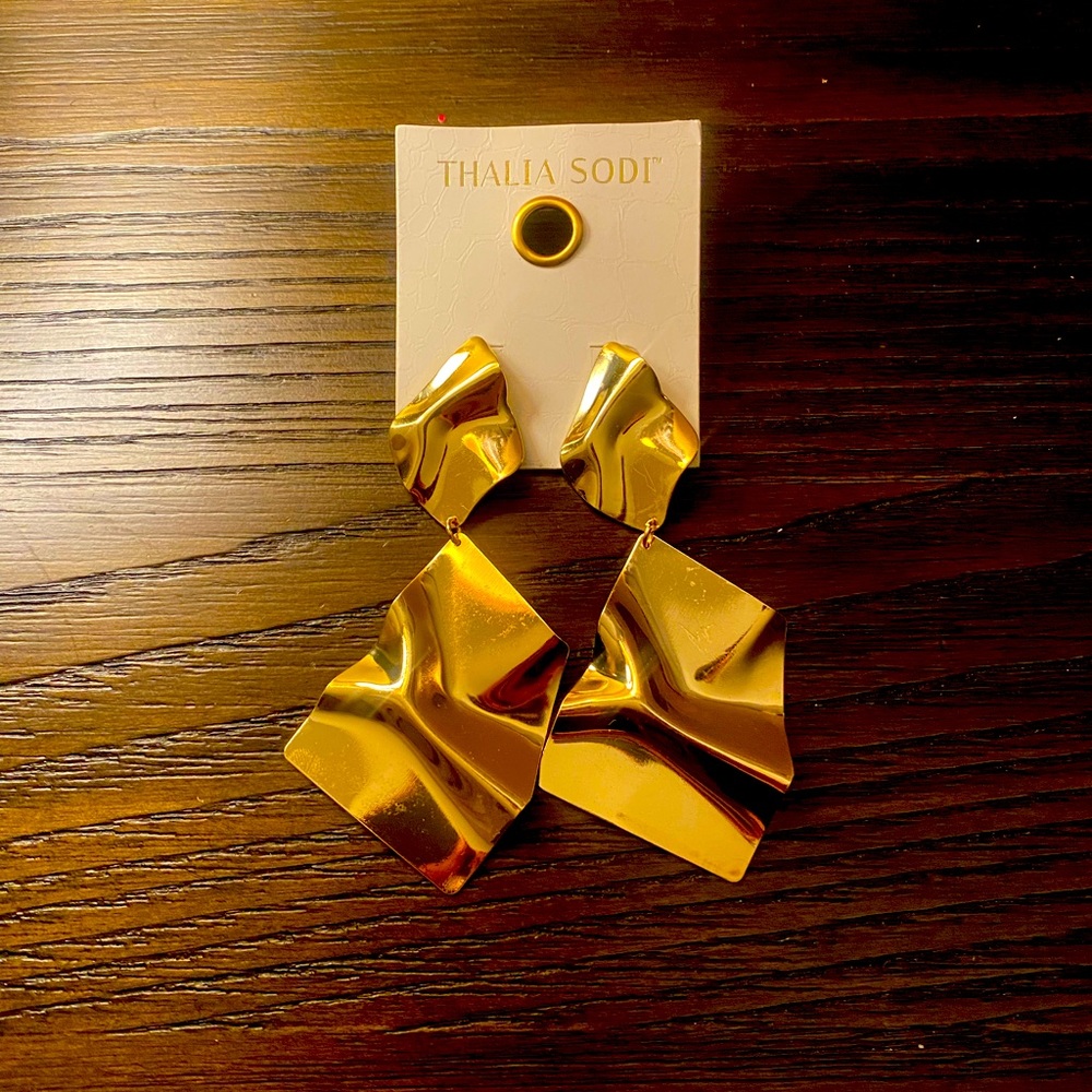 NEW Thalia Sodi gold earrings